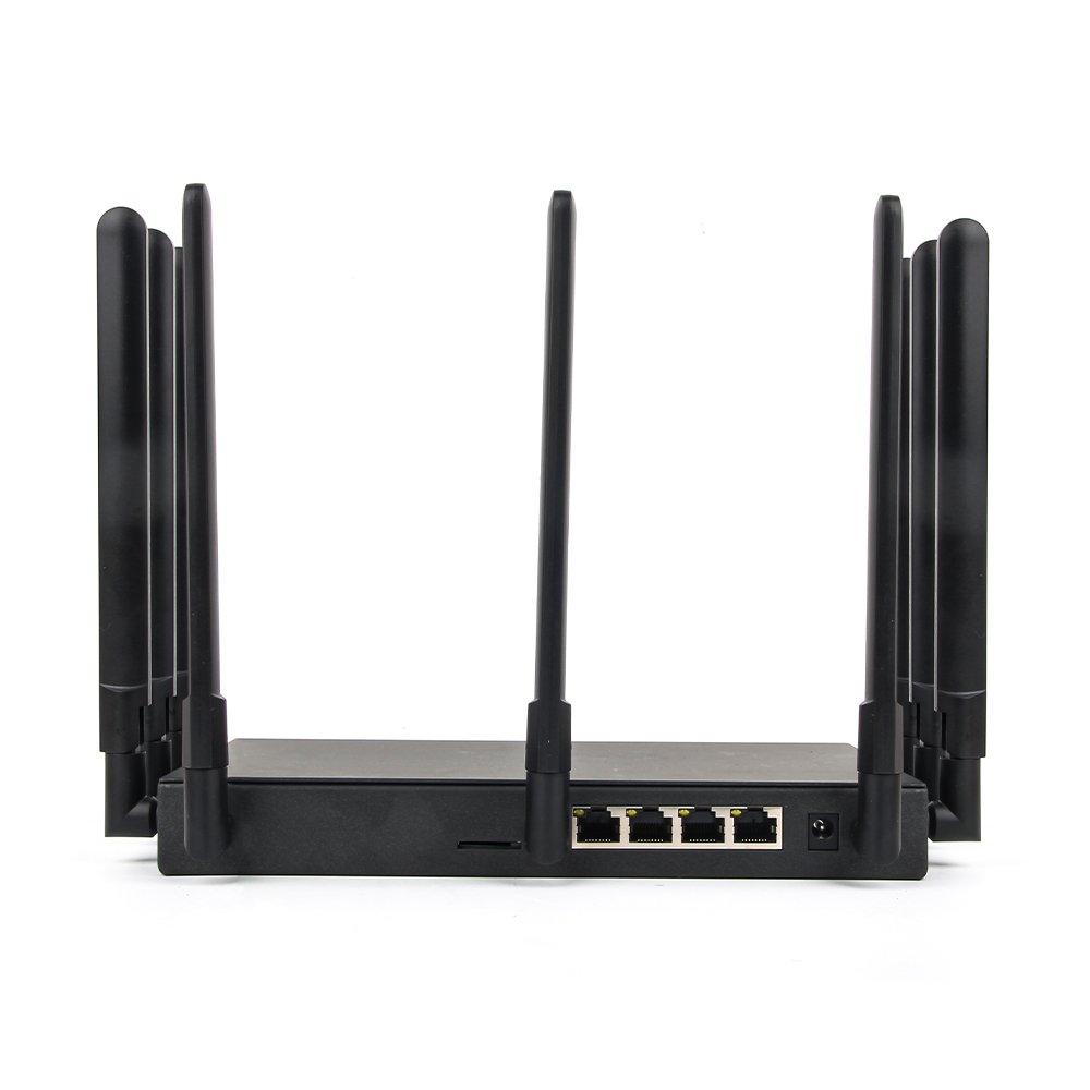 Hot Sale 5G Openwrt Vpn Dual Band Celular 5G Lte Modem Industrial Ax3000 Wifi 6 Sim Card Wireless Wifi 5G Router